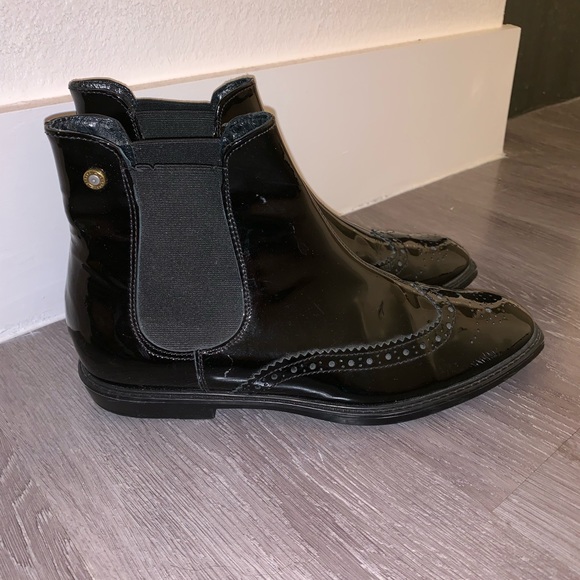 Diesel black boots in size 38 worn once - Picture 4 of 5